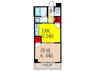 吉川ハイツの物件間取画像